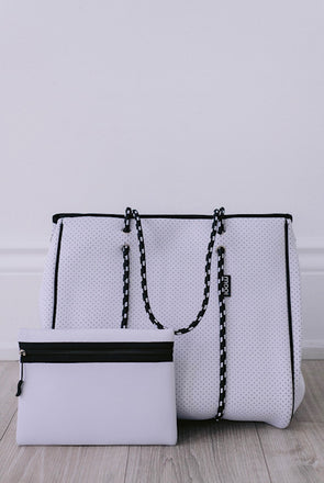 Winter White with Zipper